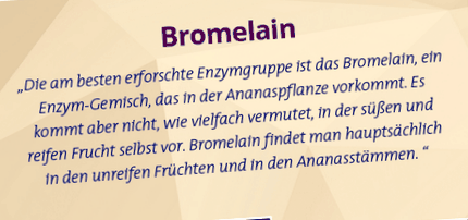 Бромелаинът може