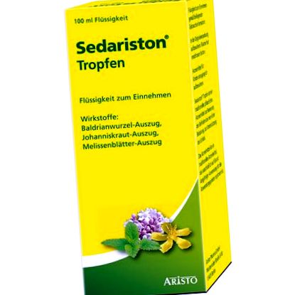 SEDARISTON picături 100 ml - sedativ - medicamente pe bază de plante -  natural; Hom; opathie PZN