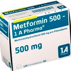 a cukorbetegség kezelése tablet metformin