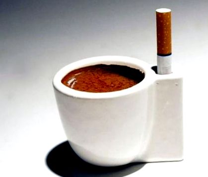 кафето цигарите