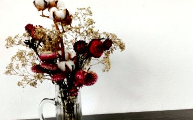 Сушене на цветя »в микровълнова фурна, с лак за коса и ко