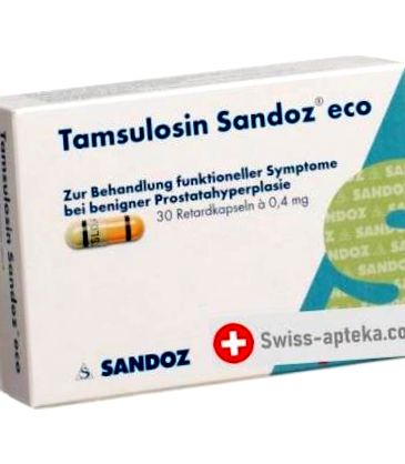 Tratamentul prostatei cu tamsulosin 0,4 mg