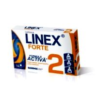 Linex Forte - Probiotikumok a bélflóra helyreállításához, 14 kapszulalánc  Alacsony árak!