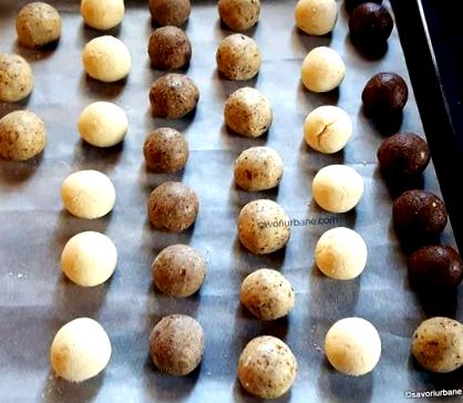 Домашни бонбони с фондан с орехи, кафе, какао или кокос Savori Urbane