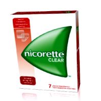 Nicorette Clear 25 mg 16 часа, 7 синџири за трансдермални закрпи ниски цени!