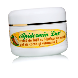 apidermin lux crema de fata cu laptisor de matca picioare de cioara cum se curata