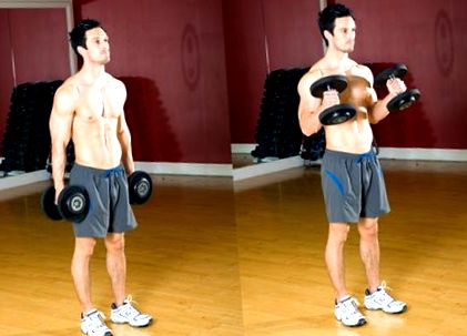 Gyakorlatok bicepsz-10 gyakorlatok az izomtömeg számára