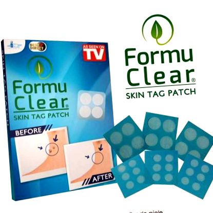 Колан за етикети на кожата FormuClear - лепенки срещу кожни брадавици  Оригинален продукт от Telestar