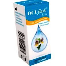OCUFlash сини капки за очи x 10 ml, цена 20
