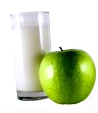diéta tejjel és almával)