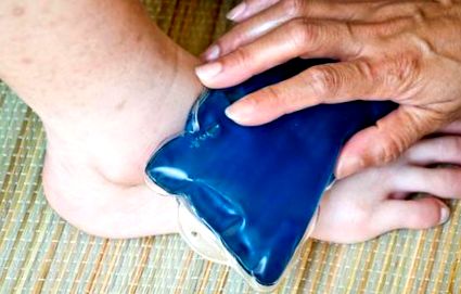 hogyan lehet enyhíteni a lábujjízület gyulladását
