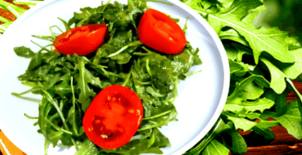 Egyszeru Rukkola Salata Olivaolajjal Rukkola Salata Recept