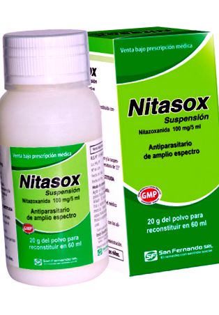 pinwormok és nitazoxanid típusú helminták a tünetek kezelése
