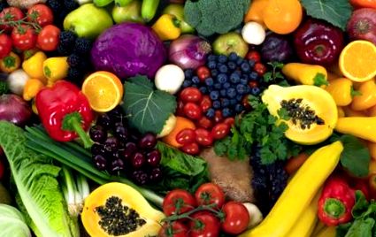 méregtelenítés zöldséggel és gyümölccsel)