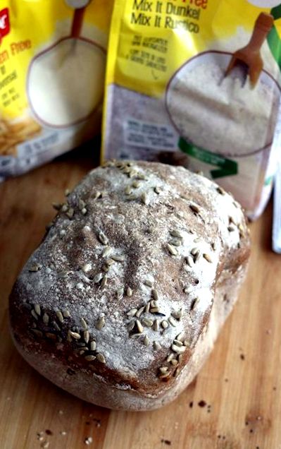 Vegyes gluténmentes kenyér - a kenyérsütő gépnél