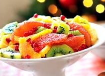 Török saláta elkészítése Karácsonyi gyümölcssaláta recept - 7 rétegű saláta