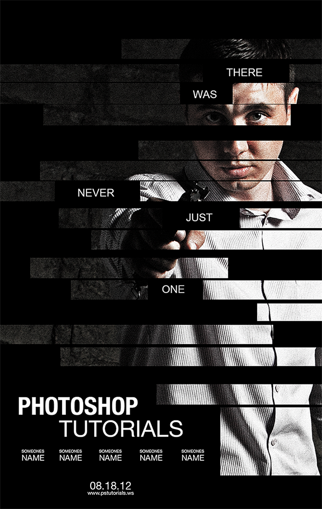 Створення постера в стилі кіноафіші в Photoshop