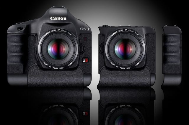 Перша інформація про камері Canon EOS 3D