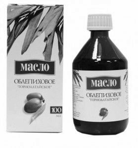 Масло обліпихи при стоматиті масло