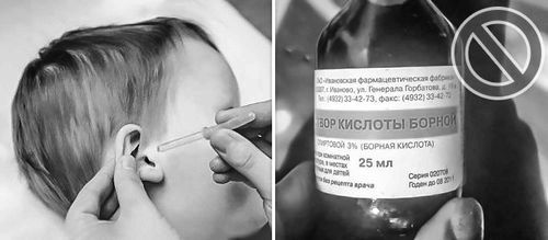 Борна кислота при отиті і болю у вусі борна