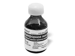 Камфорне масло - застосування і лікувальні властивості камфорне
