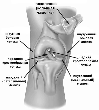 Надрив меніска колінного суглоба: лікування, симптоми, види симптоми