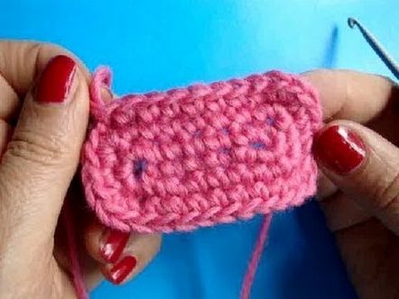 Плетене на една кука - Урок 218 - Правоъгълник Плетете на една кука правоъгълен мотив