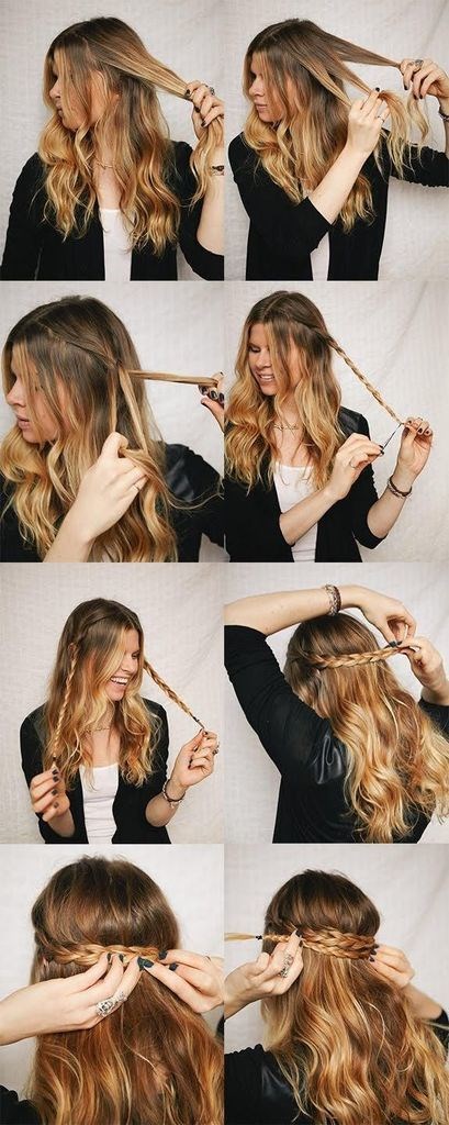 Cum coafuri cu păr lung