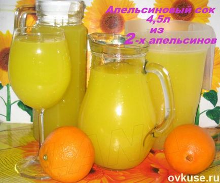 Suc de portocale de 2 portocale - 4
