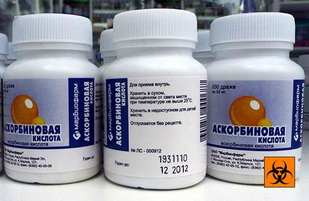 Acid ascorbic - beneficii și prejudicii de pastile și tablete