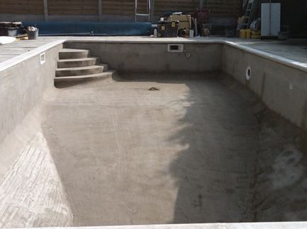 Piscine de beton cum să facă propriile mâini, tipuri și tehnologii