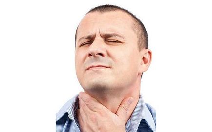 Durere în gât în ​​glanda tiroidă