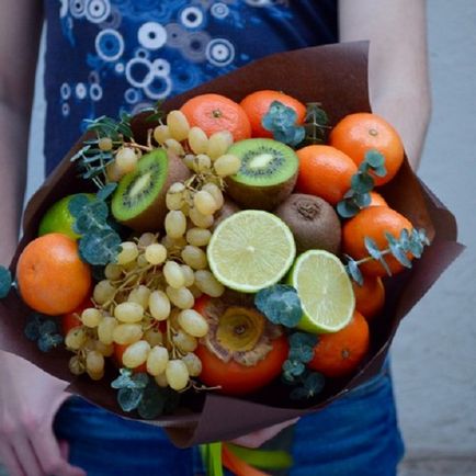 Cum sa faci un buchet de fructe