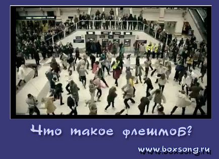 Ce este un flash mob flashmob de exemple video de ploaie caldă