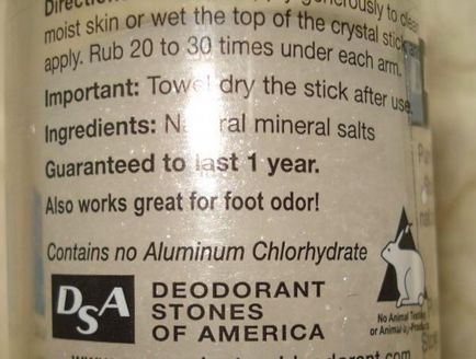 comentarii Deodorant Crystal