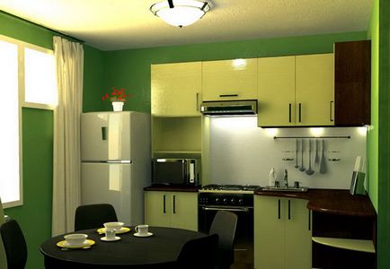 Design de bucătărie în casă panoul Design de bucătărie în casă panoul