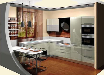 Design de bucătărie în casă panoul Design de bucătărie în casă panoul