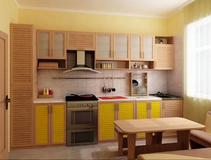 Design de bucătărie în casă panoul Design de bucătărie în casă panoul