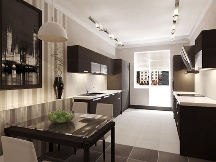 Design de bucătărie în casă panoul Design de bucătărie în casă panoul