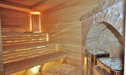 Cum de a construi o saună dintr-un bar