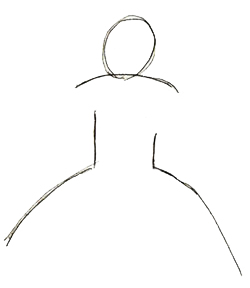 Cum de a desena o păpușă în etape