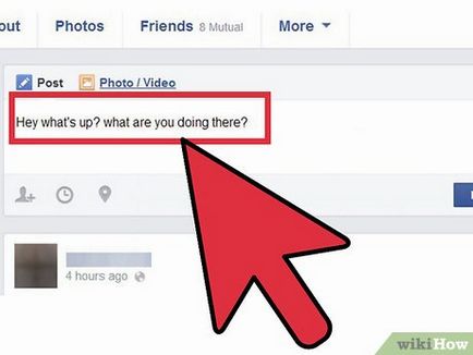 Ce se poate face în Facebook