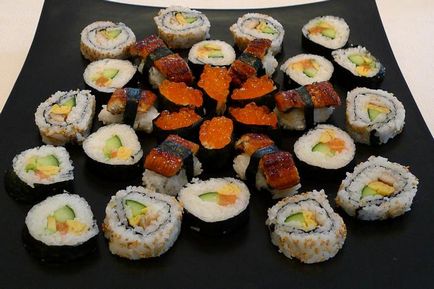 Cum de a găti acasă în condiții de sushi