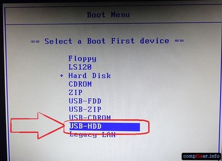 Cum de a pune boot de pe unitatea USB Cum de a pune boot de pe unitatea USB
