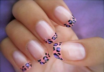 Cifrele de pe unghii leopard