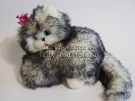 Cat jucărie moale cu propriile mâini Cat jucărie moale cu propriile mâini