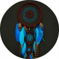 Dreamcatcher Charm propriile mâini instrucțiuni pas cu pas fotografie