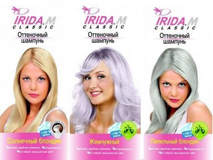 șampoane colorat Irida