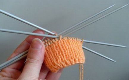 Cum să tricot chiloți pe spițe