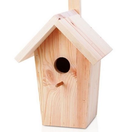 Birdhouse cu desenul lor mâini